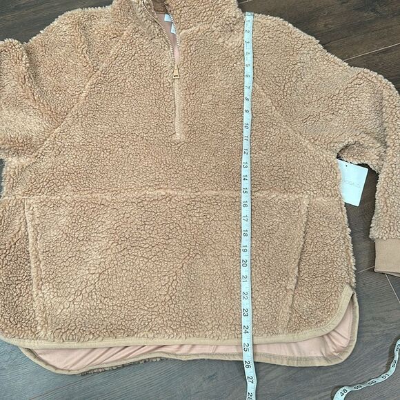NWT Beyond Yoga Camel Color 1/4 Zip - Size Small - Picture 9 of 10